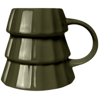 Green Tree 17oz. Figurine Coffee Mug