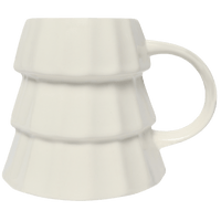 Cream Tree 17oz. Figurine Coffee Mug