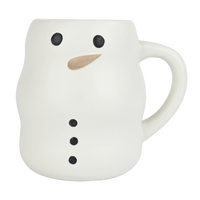 Snowman 21oz. Figurine Coffee Mug