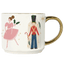 Nutcracker 14oz. Gold Handle Coffee Mug