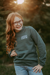 Christmas Morning Crew Youth Crewneck Sweatshirt