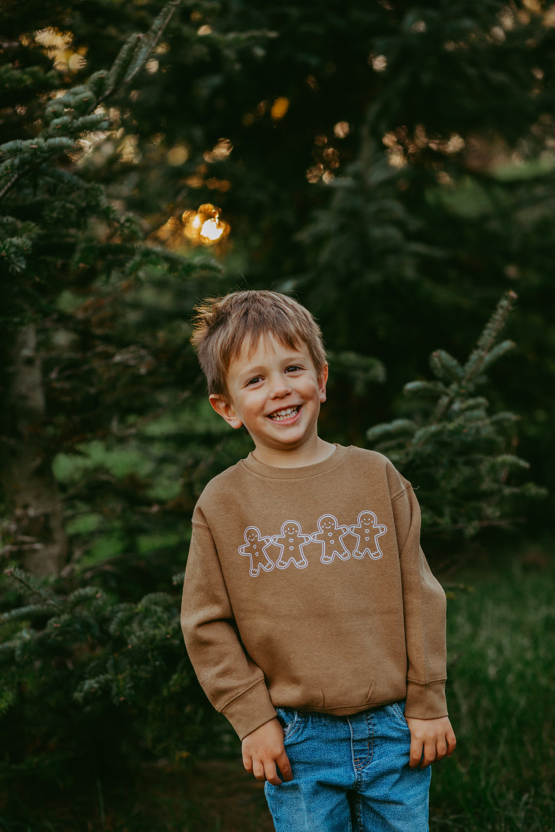 Gingerbread Men Toddler Crewneck Sweatshirt
