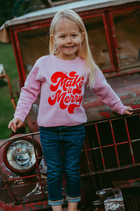 Make It Merry Toddler Crewneck Sweatshirt