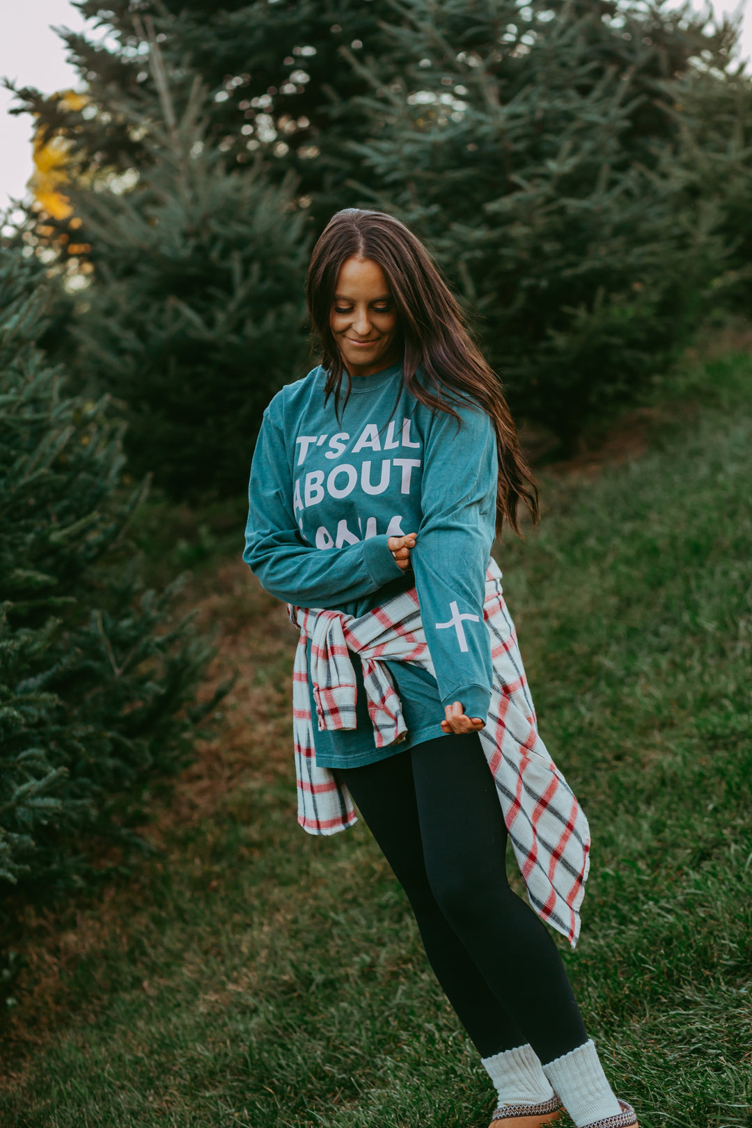 It's All About Jesus Long Sleeve T-Shirt