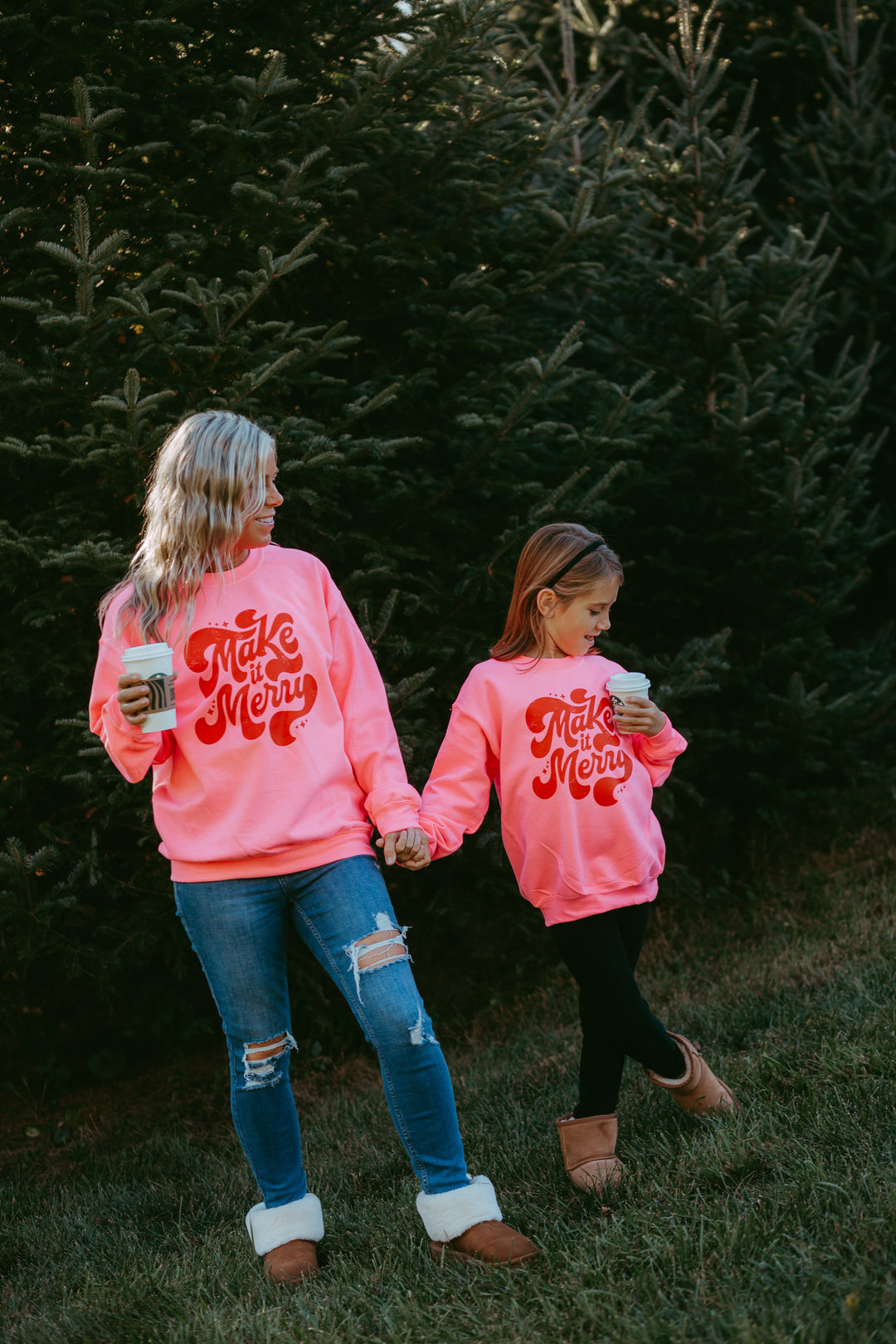 Make It Merry Youth Crewneck Sweatshirt