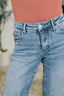 Corrine Mid Rise Control Top Vintage Straight Jeans
