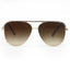 Cristina - Tangle Free - Faded Brown Aviator Sunglasses