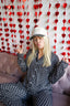 Black Polka Dot - Long Pajama Set
