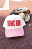 Homerun - Red Striped Trucker Hat