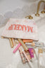 Makeup - Pink Ribbons Clear Coat Bag