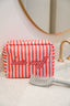 Hair Stuff - Pink & Red Stripes XL Bag