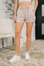 Daily Routine  Mineral Wash Shorts in Ash Mocha