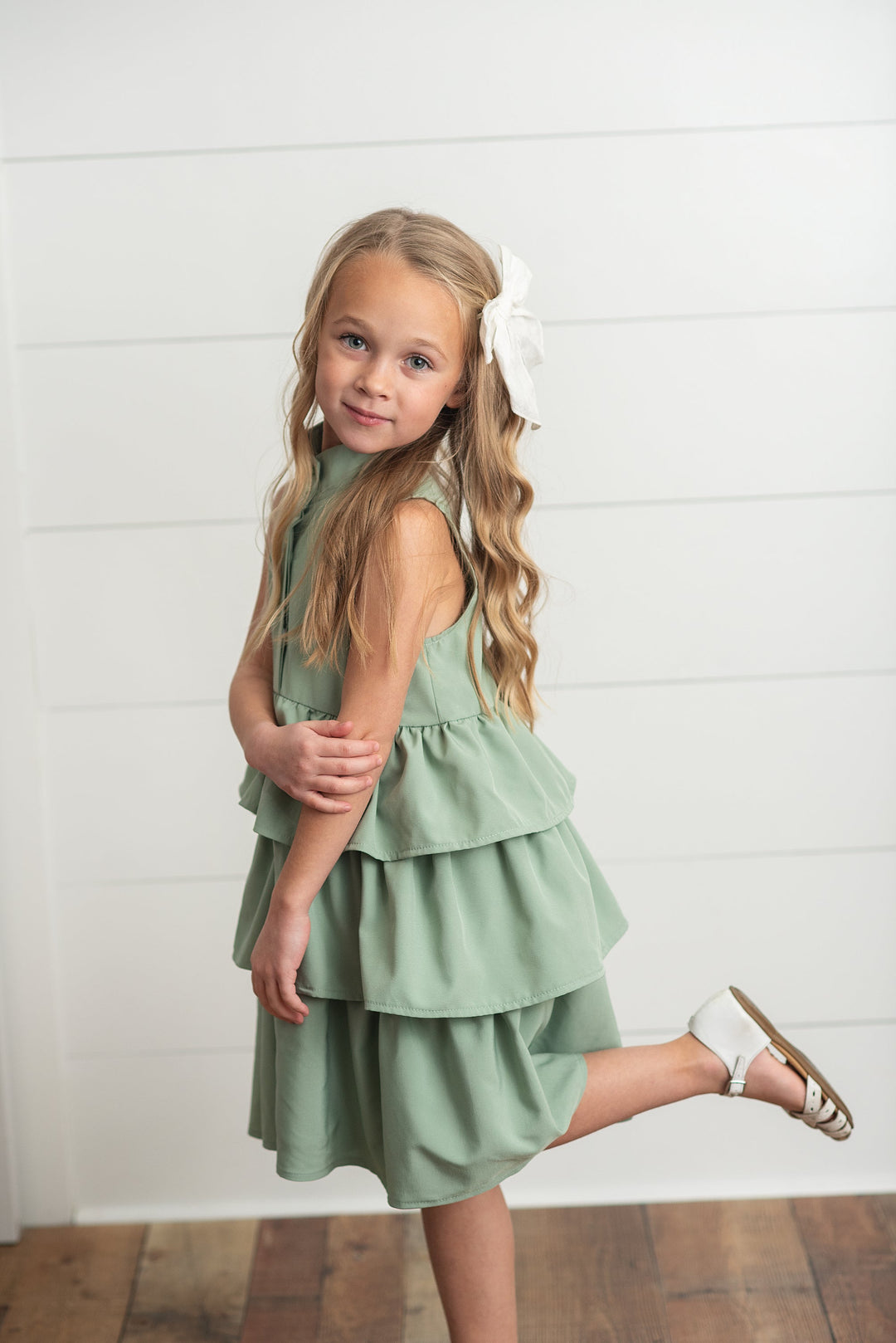 Mint Layered Dress