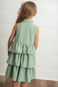 Mint Layered Dress