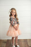Peach Tulle Dress