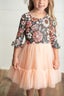 Peach Tulle Dress