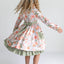 Sage Floral Dress