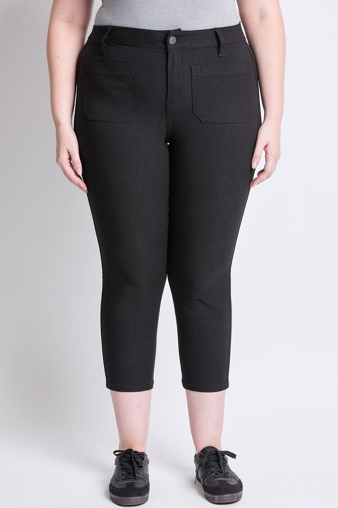 Women's Plus Hyperstretch Crop Straight Leg Pants