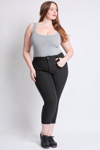 Women's Plus Hyperstretch Crop Straight Leg Pants