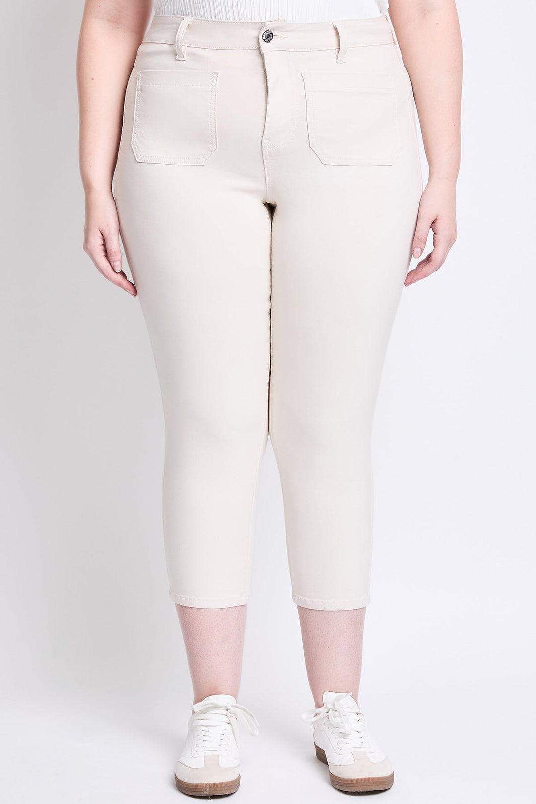 Women's Plus Hyperstretch Crop Straight Leg Pants