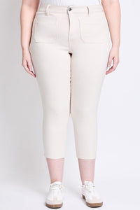 Women's Plus Hyperstretch Crop Straight Leg Pants