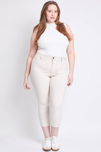 Women's Plus Hyperstretch Crop Straight Leg Pants