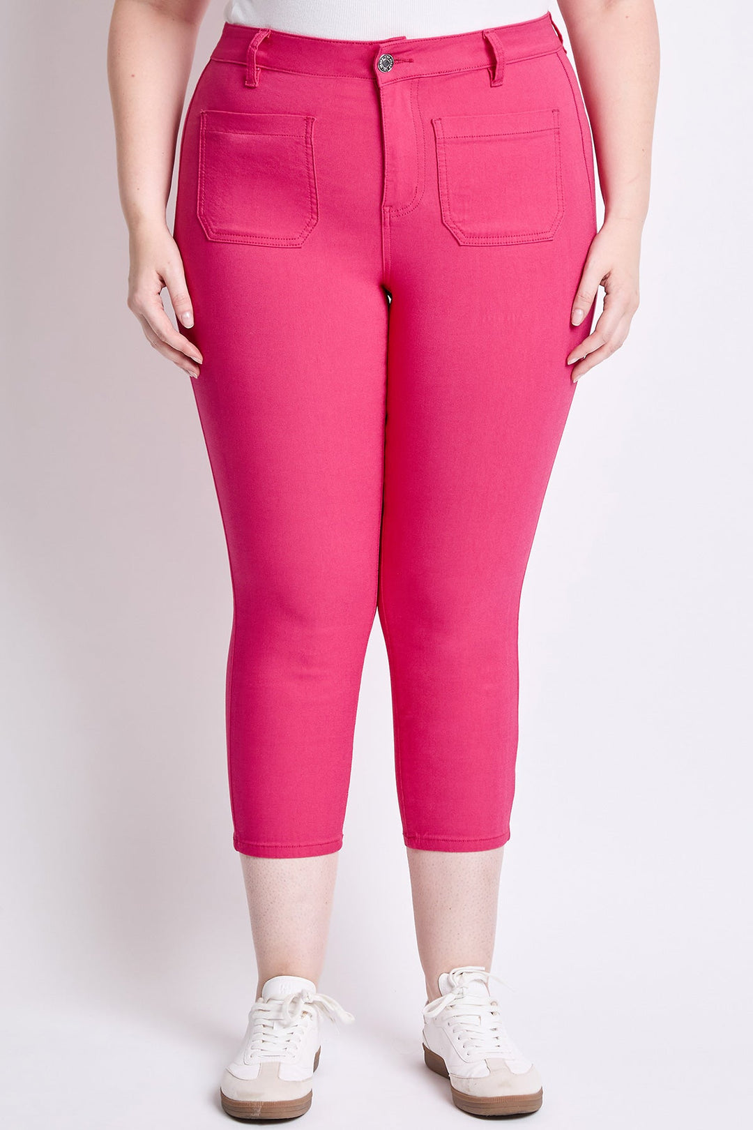 Women's Plus Hyperstretch Crop Straight Leg Pants
