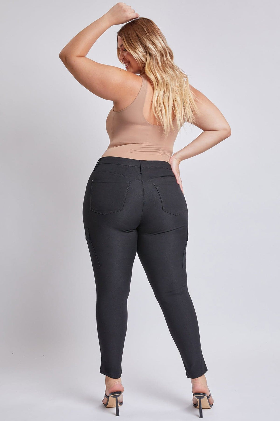 Women's Plus Hyperstretch Skinny Cargo Pants