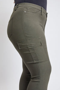 Women's Plus Hyperstretch Skinny Cargo Pants