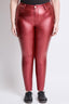 Women's Plus Hyperstretch Metallic Skinny Pants
