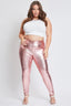 Women's Plus Hyperstretch Metallic Skinny Pants