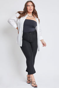 Women's Plus Hyperstretch Cropped Kick Flare Pants