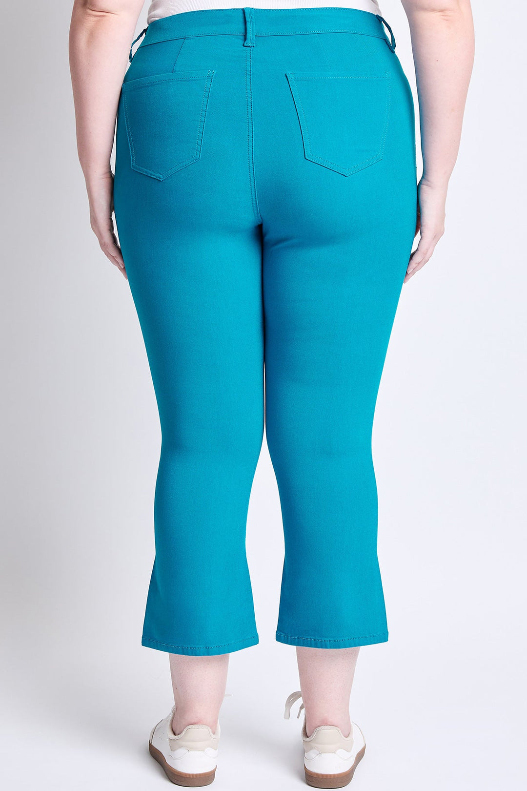 Women's Plus Hyperstretch Cropped Kick Flare Pants