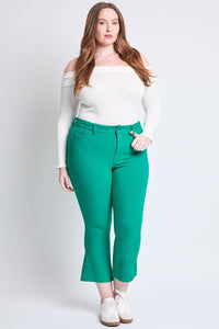 Women's Plus Hyperstretch Cropped Kick Flare Pants