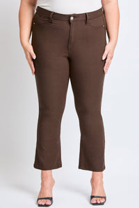 Women's Plus Hyperstretch Cropped Kick Flare Pants