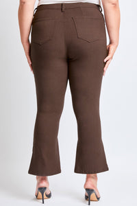 Women's Plus Hyperstretch Cropped Kick Flare Pants