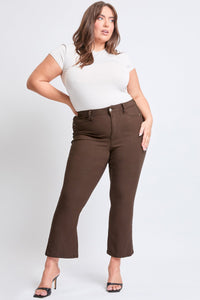 Women's Plus Hyperstretch Cropped Kick Flare Pants