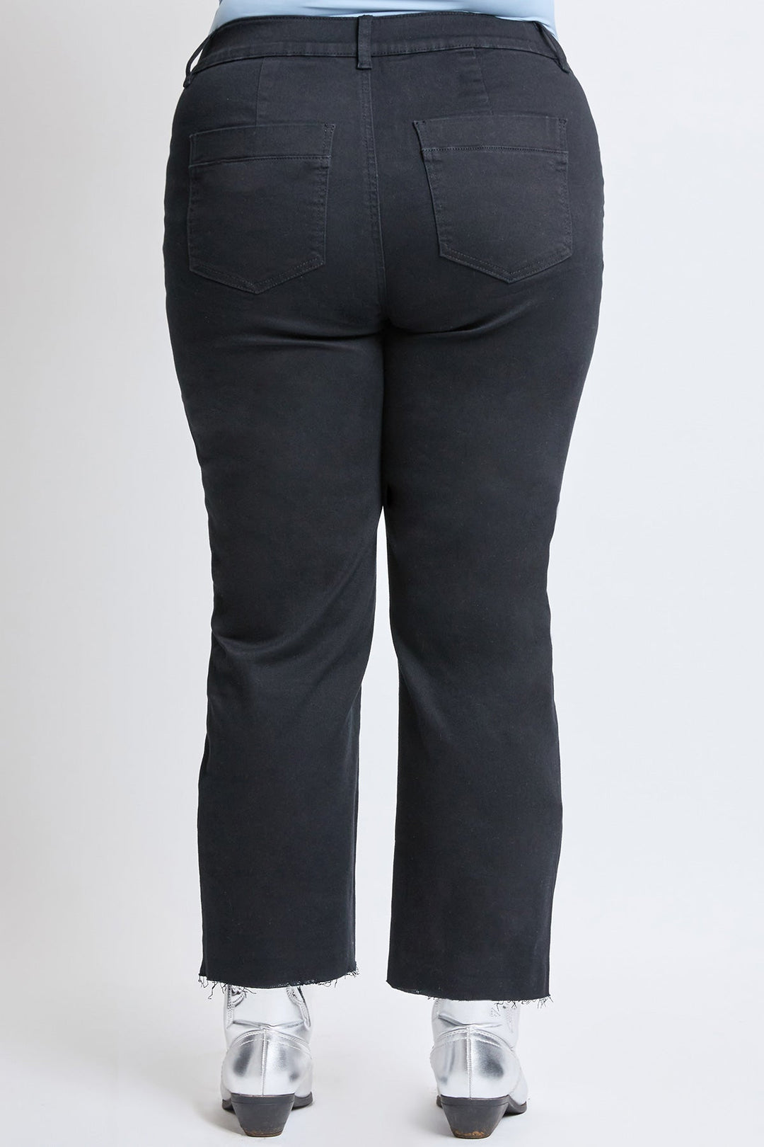 Women's Plus Hyperstretch Cropped Wide Leg Pants