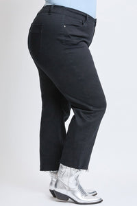 Women's Plus Hyperstretch Cropped Wide Leg Pants