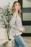 Everything You Need Patchwork Crew Neck Pullover