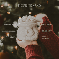 Red Hat Santa 19oz. Figurine Coffee Mug