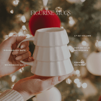 Green Tree 17oz. Figurine Coffee Mug