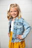 Faded Fringe Jacket