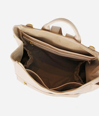 The Fawn + Nordstrom Square Diaper Bag - Beige