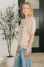 Feel so Fine Embroidered Knit Top