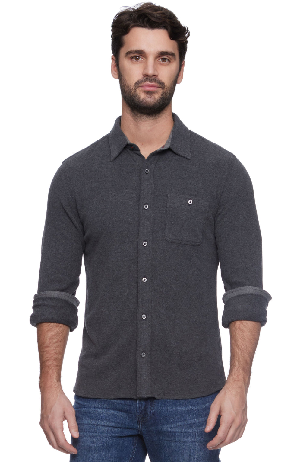 CHANNING LS HERO KNIT FLANNEL