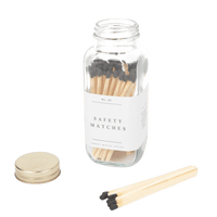 Black Tip Safety Matches - 60 Count, 3.75"