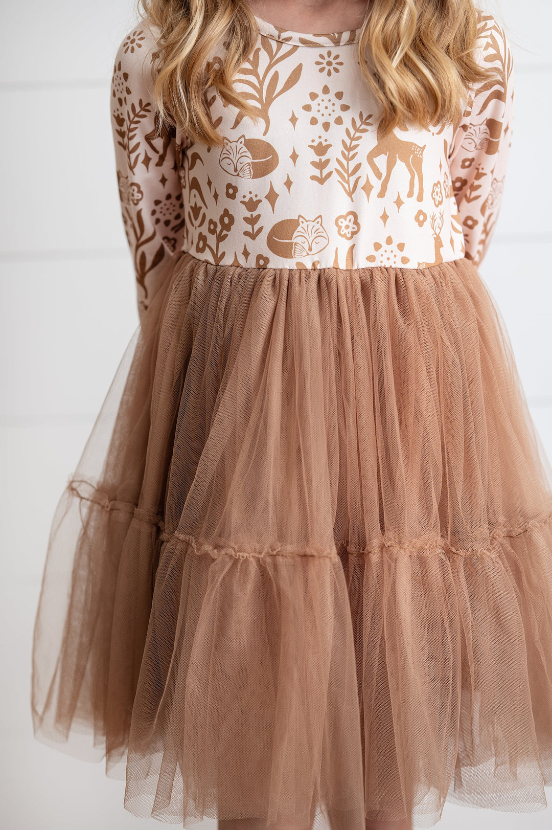Woodland Deer Tulle Dress