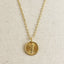 18k Gold Filled Radial Angel Wing Necklace