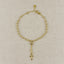18k Gold Filled Beaded Rosary Bracelet